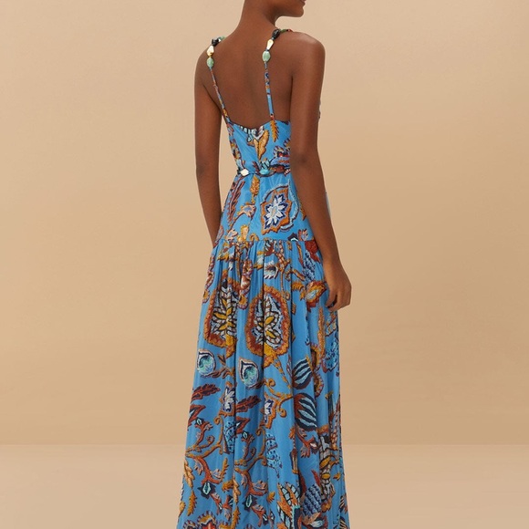 NWT FARM RIO SUNSET TAPESTRY DRESS SIZE S - Picture 2 of 6